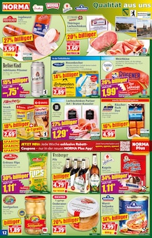 Jagdwurst Angebot im aktuellen Norma Prospekt auf Seite 12