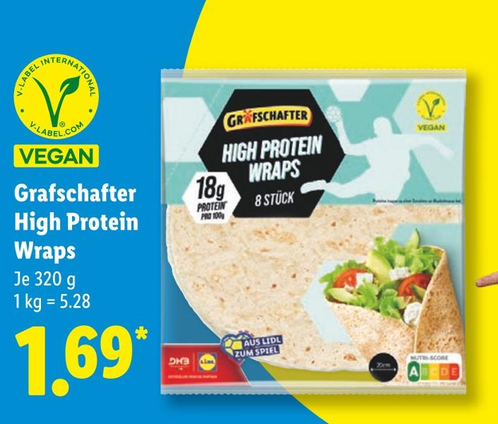High Protein Wraps