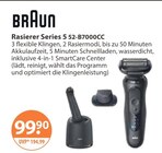 Rasierer Series 5 52-B7000CC im V-Markt Prospekt Rasierer Series 5 52-B7000CC von BRAUN im aktuellen V-Markt Prospekt für 99,90 €