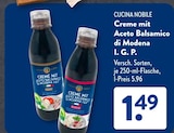 ALDI SÜD Duisburg - Creme mit Aceto Balsamico di Modena I. G. P. Angebot im Prospekt Creme mit Aceto Balsamico di Modena I. G. P. bei ALDI SÜD im Duisburg Prospekt für 1,49 €