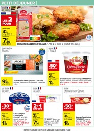 Prix et réduction Crème Fraîche dans le prospectus Carrefour en cours Offre Crème Fraîche dans le catalogue Carrefour du moment à la page 20