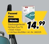 Staubsaugerbeutel HyClean Pure TU bei MEDIMAX im Senftenberg Prospekt für 14,99 €