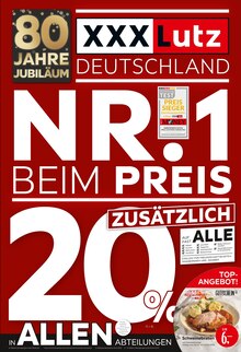 Gutscheine im XXXLutz Möbelhäuser Prospekt "NR.1 BEIM PREIS" mit 16 Seiten (Stuttgart)