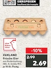 Frische Eier im Angebot bei Kaufland in Dachau Frische Eier Angebote von CUXLAND bei Kaufland Dachau für 2,69 €