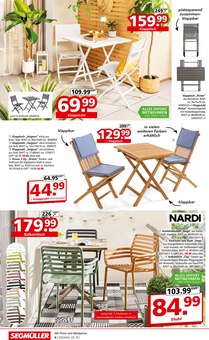 Kissen im Segmüller Prospekt "Gartenmöbel" mit 24 Seiten (Frankfurt (Main))