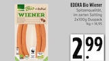 Wiener von EDEKA Bio im aktuellen E xpress Prospekt für 2,99 €