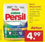 Waschmittel im Angebot bei Netto Marken-Discount in Unna Waschmittel Angebote von Persil bei Netto Marken-Discount Unna für 4,99 €