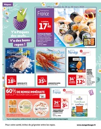 Offre Langouste dans le catalogue Auchan Hypermarché du moment à la page 6