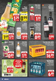 Coca Cola im EDEKA Prospekt "Aktuelle Angebote" mit 24 Seiten (Soest)