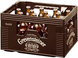 Landbier im Angebot bei REWE in Menden Landbier Angebote von Grevensteiner bei REWE Menden für 13,99 €