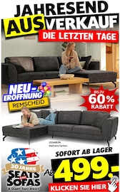 Aktueller Seats and Sofas Prospekt mit Black Week, "NEUERÖFFNUNG REMSCHEID", Seite 1