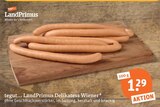 Delikatess Wiener von tegut... LandPrimus im aktuellen tegut Prospekt für 1,29 €