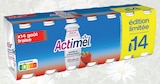 Actimel Yaourt à boire édition limitée fraise - DANONE dans le catalogue Intermarché Super