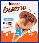 Cônes Glacés Bueno Chocolat au Lait - KINDER en promo chez Intermarché Hyper Cônes Glacés Bueno Chocolat au Lait - KINDER dans le catalogue Intermarché Hyper
