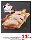 Andouillette de porc - Super U à Marseille Andouillette de porc en promo chez Super U Marseille à 11,49 €