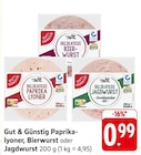Paprikalyoner im Angebot bei EDEKA in Ludwigsburg Paprikalyoner Angebote von Gut & Günstig bei EDEKA Ludwigsburg für 0,99 €
