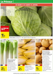 Promo Poireau dans le catalogue Carrefour du moment à la page 35