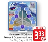 WC-Stein Power 5 Ocean Angebote von Domestos bei E center Sindelfingen für 3,33 €