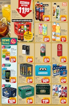 Coca Cola im REWE Prospekt "Dein Markt" mit 40 Seiten (Kiel)