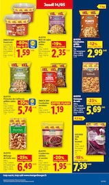 Promos Fruits Secs dans le catalogue "XXL" de Lidl Fruits Secs en promo dans le catalogue Lidl à la page 17