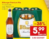 Premium Pils im Angebot bei Netto Marken-Discount in Siegen Premium Pils Angebote von Bitburger bei Netto Marken-Discount Siegen für 5,99 €