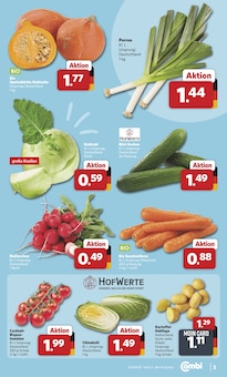Kürbis im aktuellen combi Prospekt (Bielefeld) Kürbis im combi Prospekt "Markt - Angebote" mit 35 Seiten (Bielefeld)