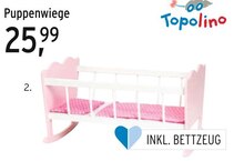 Puppenwiege Angebot in Schieder-Schwalenberg im aktuellen Prospekt bei Ernstings family in Schieder-Schwalenberg