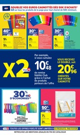 Promos Fournitures Scolaires dans le catalogue "Carrefour" de Carrefour Fournitures Scolaires en promo dans le catalogue Carrefour à la page 76