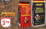 Grill Holzkohle Angebote von favorit bei GLOBUS Rostock für 3,79 €