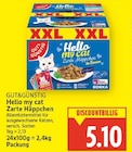 Hello my cat Zarte Häppchen von GUT&GÜNSTIG für 5,10 € bei E center im Angebot Hello my cat Zarte Häppchen von GUT&GÜNSTIG im aktuellen E center Prospekt