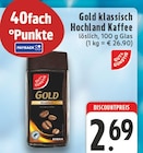 Gold klassisch Hochland Kaffee bei EDEKA im Bad Salzuflen Prospekt für 2,69 €