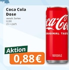 Dose Angebote von Coca Cola bei famila Nordwest Damme für 0,88 €