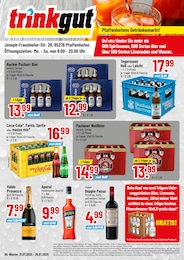 Der aktuelle Trinkgut Prospekt Pfaffenhofens Getränkemarkt!