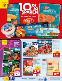Lachs im Netto Marken-Discount Prospekt "Aktuelle Angebote" auf Seite 14