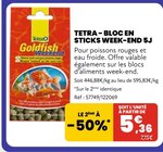 Bloc en sticks week-end 5J - Tetra - Animalis à Grasse Bloc en sticks week-end 5J - Tetra en promo chez Animalis Grasse à 5,36 €