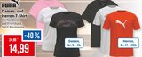 Damen- und Herren-T-Shirt Angebote von Puma bei Kaufhaus Stolz Bremerhaven für 14,99 €