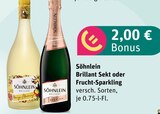 Aktuelles 2,00 € Bonus - Brillant Sekt oder Frucht-Sparkling Angebot bei Akzenta in Mülheim (Ruhr)