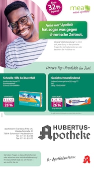 mea - meine apotheke Prospekt Unsere Juni-Angebote mit 4 Seiten