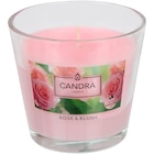 Bougie parfumée dans un verre Candra - Candra - Action Bougie parfumée dans un verre Candra - Candra à 0,99 € dans le catalogue Action
