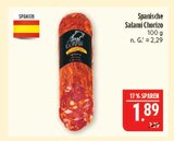 Marktkauf Wittgendorf - Spanische Salami Chorizo Angebot im Prospekt Spanische Salami Chorizo bei Marktkauf im Wittgendorf Prospekt für 1,89 €