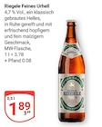 Feines Urhell von Riegele im aktuellen GLOBUS Prospekt