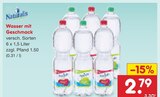 Wasser mit Geschmack im Angebot bei Netto Marken-Discount in Eberswalde Wasser mit Geschmack Angebote von Naturalis bei Netto Marken-Discount Eberswalde für 2,79 €