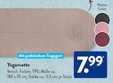 Yogamatte im ALDI SÜD Prospekt Yogamatte im aktuellen ALDI SÜD Prospekt für 7,99 €