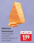Schweizer Emmentaler bei famila Nordost im Uetze Prospekt für 1,99 €
