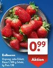 Erdbeeren  im aktuellen ALDI SÜD Prospekt für 0,99 €