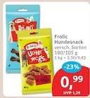 Hundesnack von Frolic für 0,99 € bei budni im Angebot Hundesnack von Frolic im aktuellen budni Prospekt