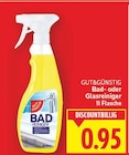 Bad- oder Glasreiniger von GUT&GÜNSTIG im aktuellen E center Prospekt