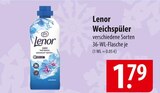 Lenor Weichspüler im Angebot bei famila Nordost in Falkensee Lenor Weichspüler Angebote bei famila Nordost Falkensee für 1,79 €