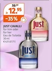 for him oder for her von Just Cavalli für 12,95 € bei Müller im Angebot for him oder for her von Just Cavalli im aktuellen Müller Prospekt