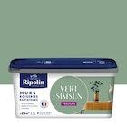 Peinture mur, boiserie, radiateur vert simsun velours RIPOLIN , 2.5L - RIPOLIN en promo chez Leroy Merlin Suresnes à 39,90 €